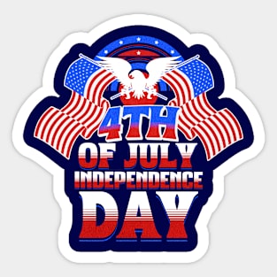 Independence Day 4th Of July Sticker